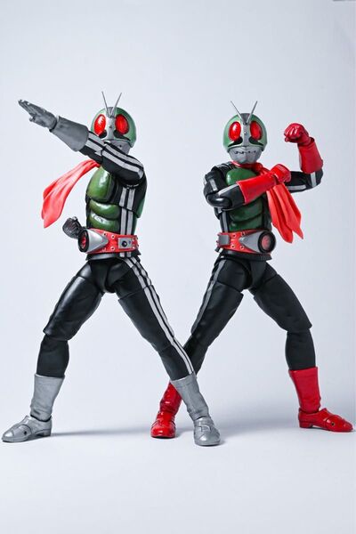 S.H.Figuarts 真骨彫製法 仮面ライダー 新1号 新2号 ダブルライダー2体セット