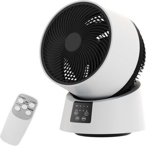 サーキュレーター 最大出力30畳 パワフル送風 静音 DCモーター リモコン付