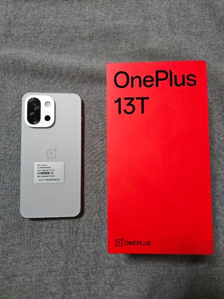 OnePlus 13T グレー【12/256GB】SIMフリー 中国版