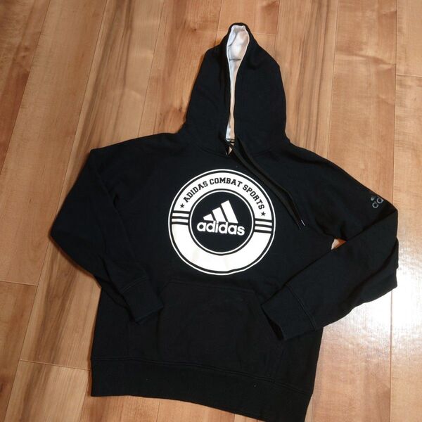 adidas アディダスコンバットスポーツ パーカー ブラック M 長袖 スウェット