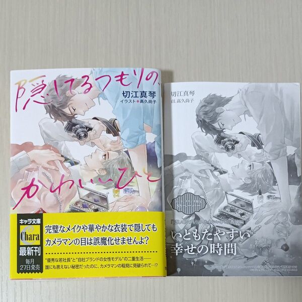 隠してるつもりの、かわいいひと 切江真琴/著 SSペーパー