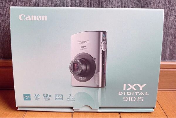 美品 Canon IXY DIGITAL 910 IS デジタルカメラ シルバー