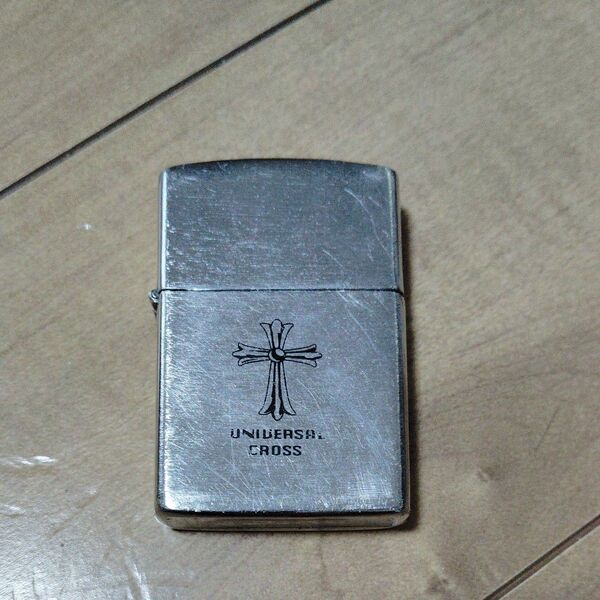 UNIVERSAL CROSS オイルライター シルバー ユニバーサルクロス ライター ジャンク