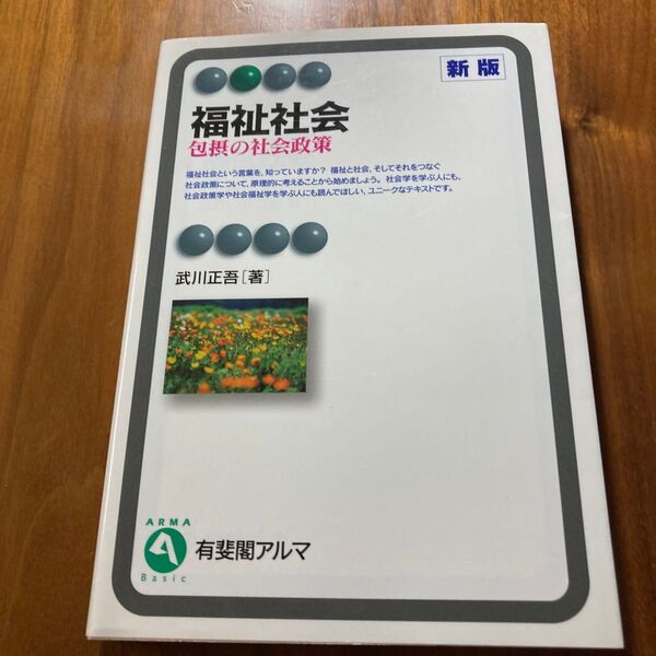 福祉社会 包摂の社会政策 (有斐閣アルマ Basic) (新版) 武川正吾/著