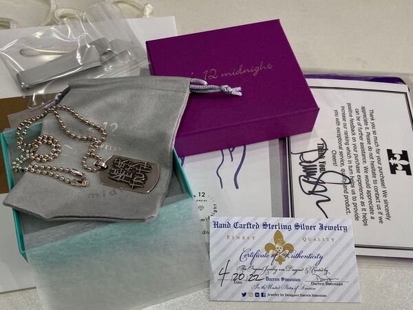 Darren Simonian ダレン シモニアン Never Fear Truth Necklace / ジョニーデップ
