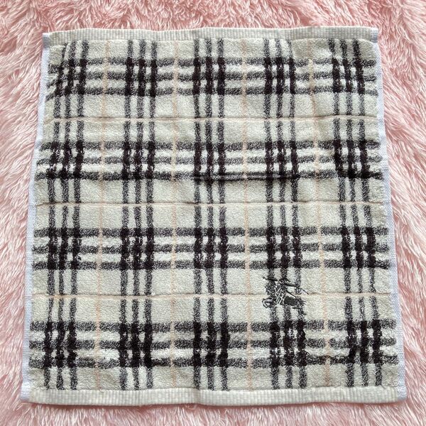 BURBERRY バーバリー ノバチェック フェイス タオル ベージュ