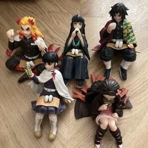 鬼滅の刃 おにぎり プレミアム プライズ品 5点セット フィギュア セット 一番くじ ちょこのせフィギュア