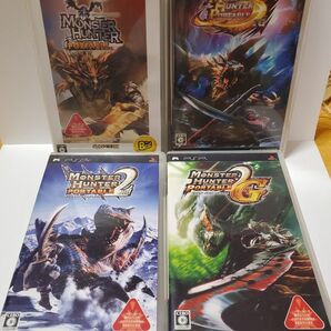 【土日SALE】 PSP ソフト モンスターハンター セット MONSTER HUNTER