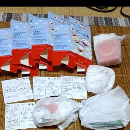 マクドナルド ハッピーセット ちいかわ 第2弾 4種 コンプリート コンプ マック モモンガ ハチワレ うさぎ