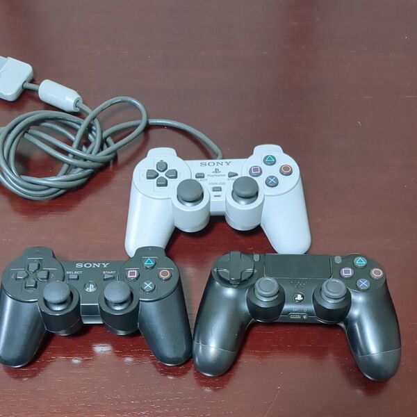 【動作未確認】PS4 コントローラ DUALSHOCK4 DUALSHOCK3 PS SCPH-1200 コントローラ3個セット