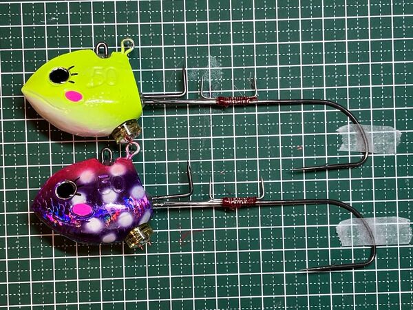 パッチリテンヤLED 50号 ドットグロー チャートグロー 2個 マルチLED