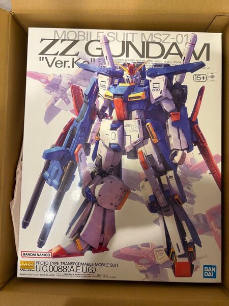超美品 新品 未使用 MG 機動戦士ガンダム ダブルゼータ Ver. KA ガンプラ 未組立 Ver 100スケール