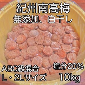 無添加紀州南高梅10kg