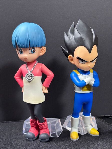 B賞ベジータ(ミニ)&ブルマ(ミニ) MASTERLISE PLUS ドラゴンボールDAIMA 一番くじ