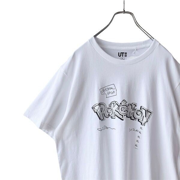 新品 ダニエルアーシャム ユニクロ UNIQLO ポケモン コラボTシャツ XL ホワイト 白 半袖