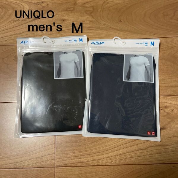 UNIQLO エアリズム クルーネックT Mサイズ 2枚セット
