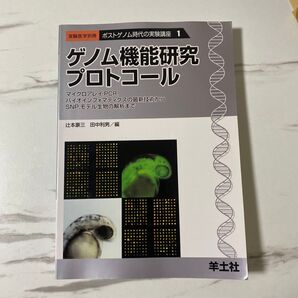 ゲノム機能研究プロトコール 定価5940円 実験医学別冊 ゲノム 医学書 医療 本