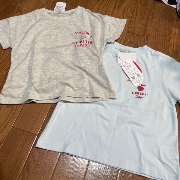 しまむら バースデイ ミラーベイ 100cm.110cm 半袖Tシャツ 新品未使用タグ付き