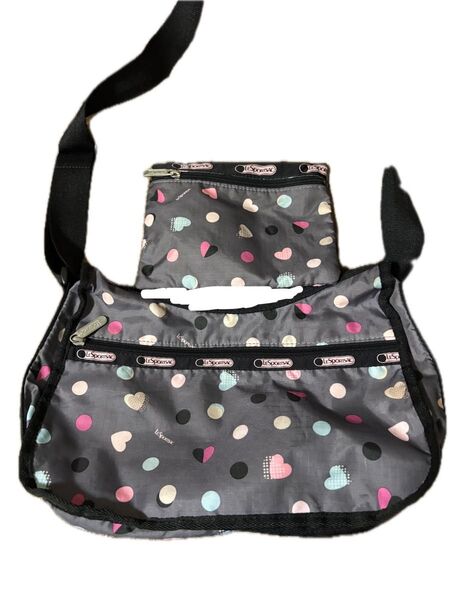 【極美品】LeSportsac レスポートサック ショルダーバッグ ポーチ