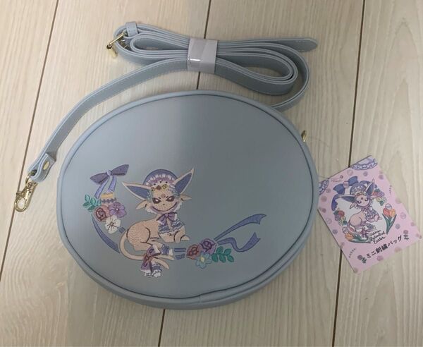 ポケモン ボタニカルイースター エーフィ ミニ刺繍バッグ
