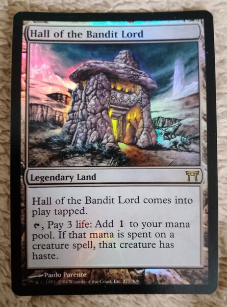 MTG 英語 Hall of Bandit Lord ホイル