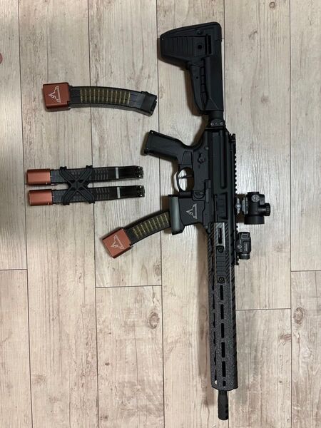 ジョンウィック sig mpx TTI 実物パーツ 電子トリガー 内部カスタム 東京マルイ 電動ガン
