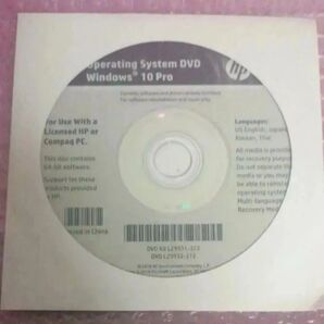 HP Windows10 Pro 64Bit インストールDVD ■OS リカバリーDVD