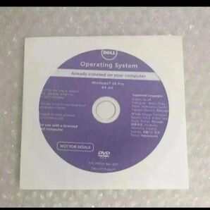 DELL Windows10 Pro 64Bit インストールDVD ■OS リカバリーDVD DELL