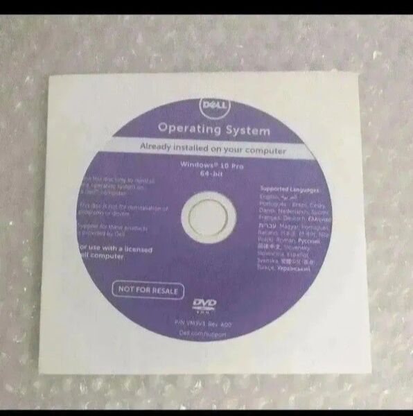 DELL Windows10 Pro 64Bit インストールDVD ■OS リカバリーDVD DELL