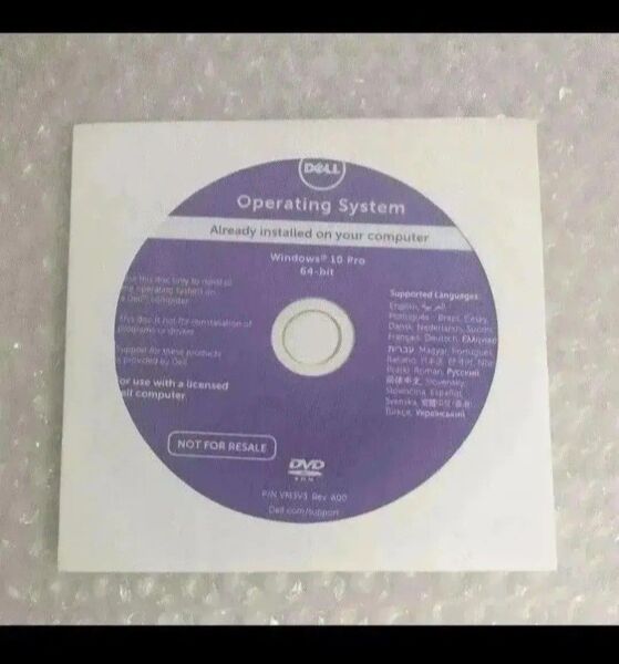 DELL Windows10 Pro 64Bit インストールDVD ■OS リカバリーDVD DELL