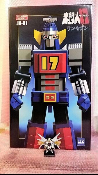 60cm 新品 大鉄人17 ワンセブン ポピー ジャンボ JV-01 ソフビ