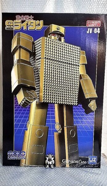 60cm 新品 ゴールドライタン スーパーロボット Gold Lightan スーパージャンボ ソフビ ポピー JV-04