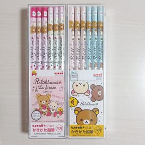 リラックマ B かきかた 鉛筆 六角軸 24本