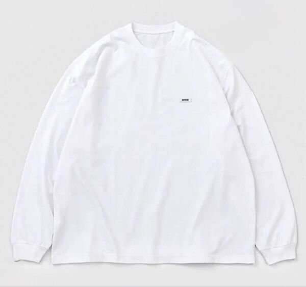 希少品 ENNOY エンノイ 22AW 2Pack L/S T-Shirt 胸ロゴ 白ロンT