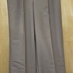 reca レカ センタープレス フレアパンツ スラックス ブラウン 美品