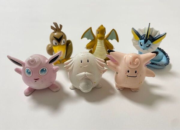 【ジャンク品】 ポケモン フィギュア モンコレ 初期 6体セット