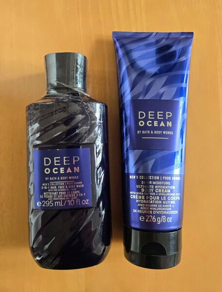 【新品】Bath&Bodyバスボディ☆メンズDEEP OCEAN夏のボディケア