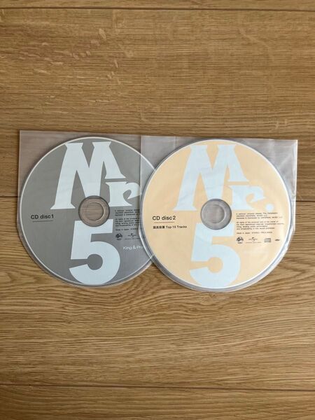 【CD2枚のみ】 『Mr.5』Dear Tiara 盤