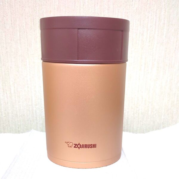 象印 ステンレスフードジャー 0.45L ローズゴールド 保冷 保温両用