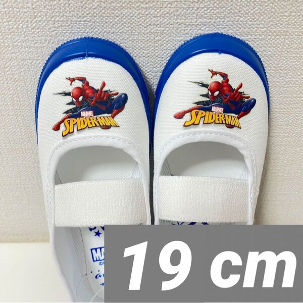 新品 スパイダーマン 上履き バレエ シューズ 上靴 19cm
