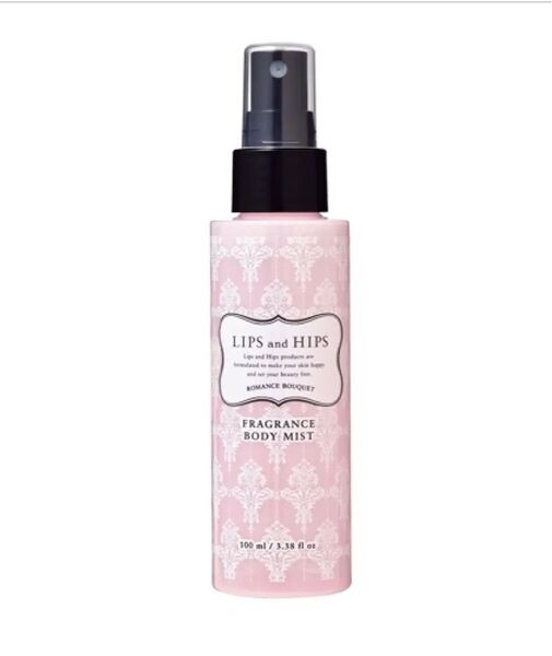 LIPS and HIPS フレグランスボディミスト ロマンスブーケ 100ml