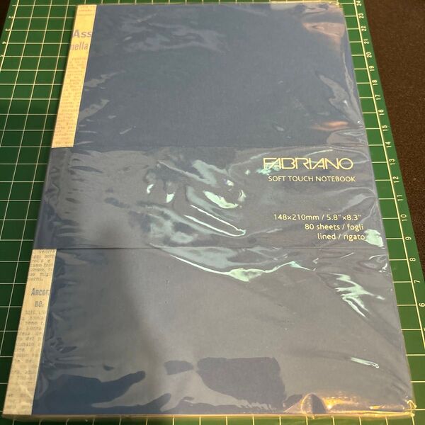 ファブリアーノ 高級ノート 未開封品 青 ブルー