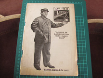 【雑誌広告】1909年 Headlight Overalls Signal Stifel wabash カバーオール デニム ワーク レア 古着 オーバーオール ビンテージ_画像5