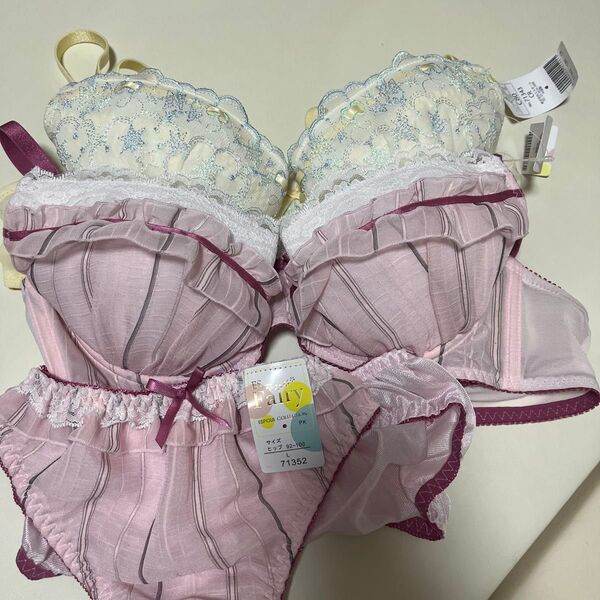 ブラジャー&ショーツセット C80 L