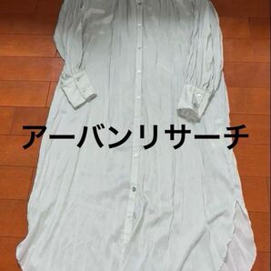 アーバンリサーチSENSE OF PLACE 長袖シャツワンピース