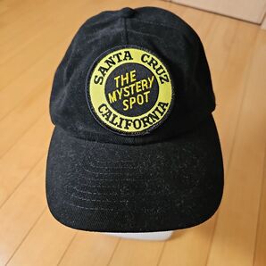 SANTA CRUZ × MYSTERY SPOT キャップ 黒