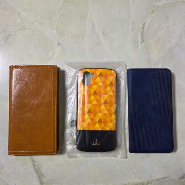 ◆AQUOS R3〈SH04L〉専用!手帳型&ハード/スマホケース 3点セット(中古品)