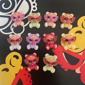ヒスミニネイルパーツ 10個セット