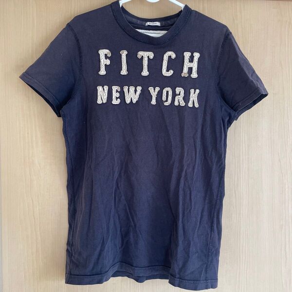 Tシャツ 半袖Tシャツ Abercrombie Fitch ネイビー Sサイズ アバクロ