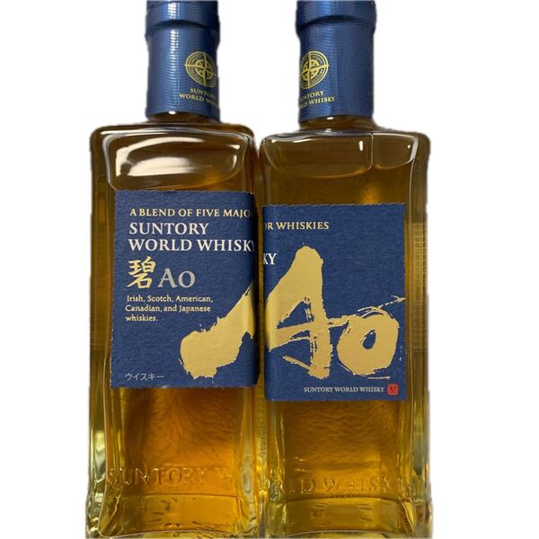 SUNTORY WORLD WHISKY「碧 Ao」 350ml 2本 ボウモア350ml 2本 六ジン200ml
